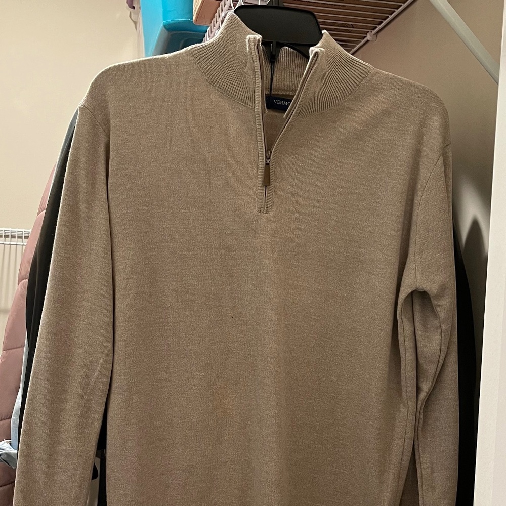 New beige sweater